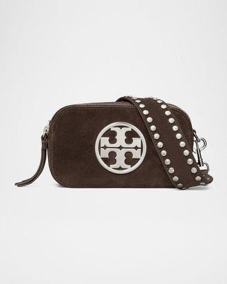 Tory Burch Miller Mini Suede Clutch Bag
