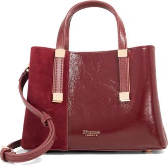 Dune London Womens Accessories Dinkydorry - Textured Tote Bag - Red - One Size