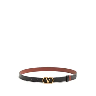 Valentino Garavani Dames, Accessoires, Zwart, Maat: 90 CM Leer
