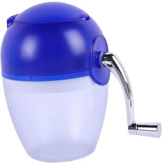OEM Manual - Manivela - Batidora - Trituradora De Hielo - No Necesita Electricidad - Azul
