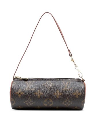 Louis Vuitton 1990-2010 Monogram Papillon Pochette handbag - Brown