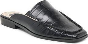 Dolce Vita Brevyn Perforated Mule in Midnight Croco Print Stella at Nordstrom Rack, Size 6.5