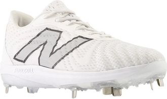 New Balance Mens New Balance FuelCell 4040 V7 L4040TW7 Metal White Baseball Cleats NIN1257