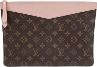 Louis Vuitton Pre-owned Clutches, female, Multicolor, Size: ONE SIZE Pre-owned Daily Pouch