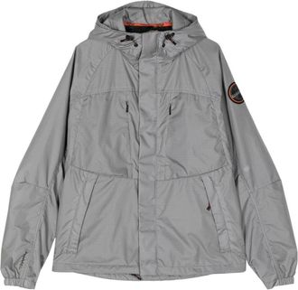Napapijri Makay windbreaker jacket - men - Polyamide - M - Grey