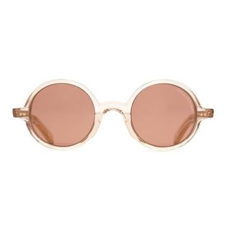 Cutler and Gross Mauve Round Unisex Sunglasses CGSNGR0148 003 48