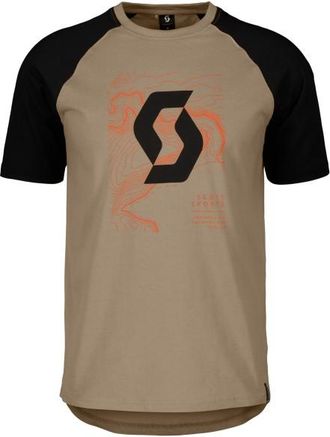 Scott Icon Raglan S/S T-Shirt f&uuml;r Herren | beige