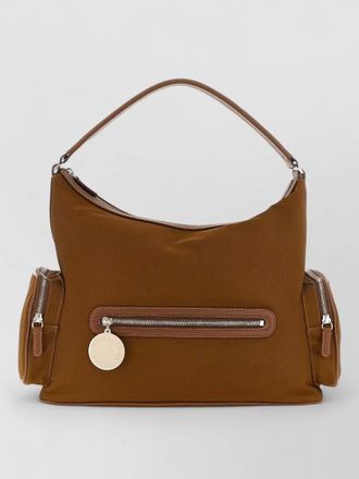 Stella McCartney dartmoor shoulder bag front zip top handle