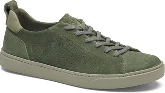 Johnston & Murphy Ollie Low Top Sneaker in Sage Washable Suede at Nordstrom, Size 10.5