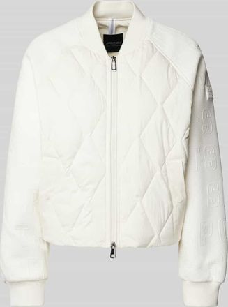 Marc Cain Steppjacke mit Zweiwege-Rei&szlig;verschluss in Offwhite, Gr&ouml;&szlig;e 34