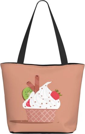 AOOEDM Delicious Cake Ladies Shopping Bag 13x11x7in.The Perfect ValentineS Day Gift.It Is The Best ValentineS Day Gift For Mom, Daughter, Wife,Etc