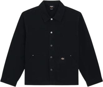 Dickies Ongevoerde Canvas Barn Jacket - Heren - Zomerjassen - Zwart - XL - Katoen - Jassen
