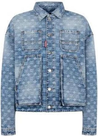 Dsquared2 Uomo, Giacche, Blu, XL, new