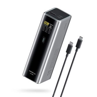 OEM Bater&iacute;a Externa De 20000 Mah, Usb-c Y Usb-a, 210 W - Gris