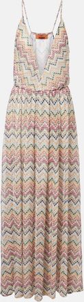 Missoni Vestido largo en zigzag