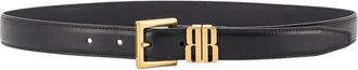 Balenciaga Cintura con fibbia BB Editor - Nero
