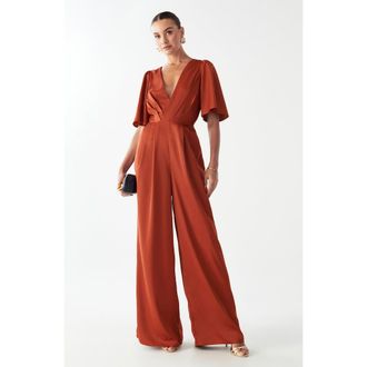 Willa Omaha Jumpsuit in Copper at Nordstrom, Size 14