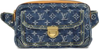 Louis Vuitton 2007 Monogram Denim belt bag - women - Denim - One Size - Blue
