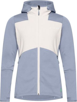 Vaude Monviso Hooded Grid Fleece Jacket Fleecejacke für Damen | grau