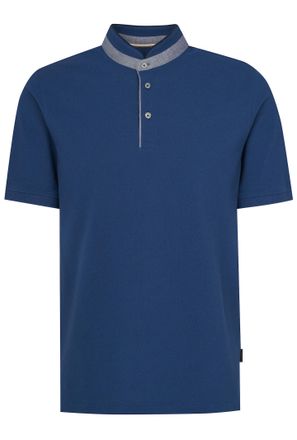 Bugatti Herren Poloshirt met opstaande kraag