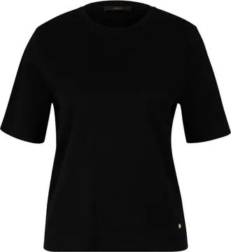 Windsor T-shirt Classica - - Tops - Donna - Nero - L