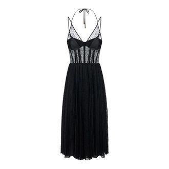 Elisabetta Franchi Mujer, Vestidos, Negro, Talla: S