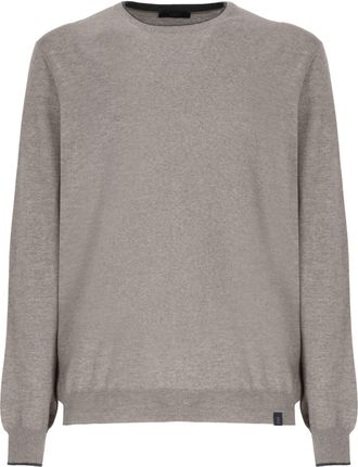 Fay Jumper In Shaved Wool Knit
