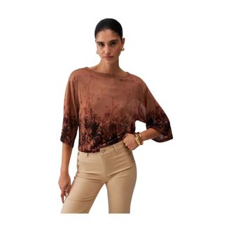 Liu Jo Donna, Maglie, Marrone, S, new