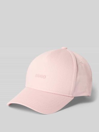HUGO BOSS Basecap mit Logo Detail aus reiner Baumwolle in Hellrosa, Gr&ouml;&szlig;e 1
