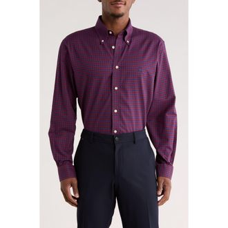 Brooks Brothers Regular Fit Non-Iron Oxford Button-Down Shirt in Cordovan at Nordstrom Rack, Size Xx-Large
