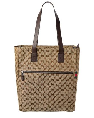 Gucci Large GG Canvas Tote