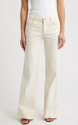 Rag & Bone Ruby Flare Jeans in Ecru at Nordstrom, Size 27