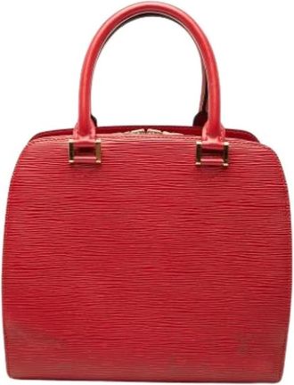 Louis Vuitton Pre-owned Pont Neuf - Dames - Pre-owned - Rood - Maat: ONE Size Leer