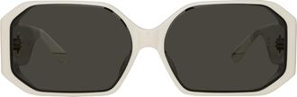 Linda Farrow BAILEY LFL1427 C2 Mens Sunglasses White Size 62