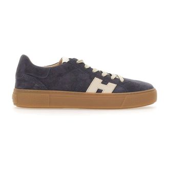 Hogan Crosswind Sneakers - Heren - Sneakers - Blauw - 44 EU - Leer - Schoenen