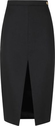 Elisabetta Franchi Falda L&aacute;piz - Skirts - Mujer - Negro - XS