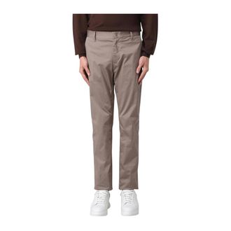 Emporio Armani Heren, Broeken, Beige, Maat: 3XL Katoen