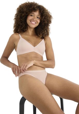 sloggi Push-up-BH SLOGGI ZERO Feel Air THE UP Push Up, Damen, Gr. XL, N-Gr, cherry pink, Single Jersey, Obermaterial: 46% Polyamid, 46% Polyester, 8% Elastha