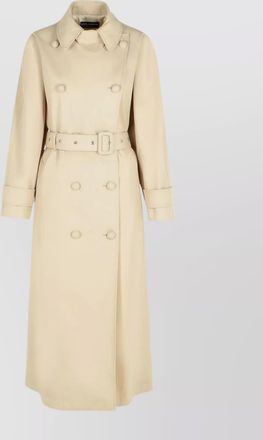 Dolce & Gabbana belted polyester blend trench coat