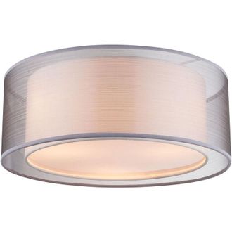 Globo Lighting Plaf&oacute;n - Theo - N&iacute;quel - Metal - &Oslash; 40cm - E14 - 15190d - Globo