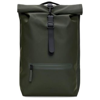 Rains Rolltop Rucksack W3 17 Daypack - Unisex | oliv
