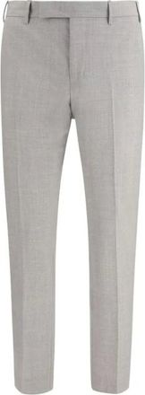 Pantaloni Torino Fleece Wool Dress Pants - Heren - Broeken - Grijs - Maat: 2XL Fleece