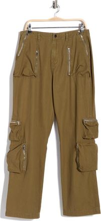 mnml Ultra Baggy Tactical Cargo Pants in Olive at Nordstrom Rack, Size 30
