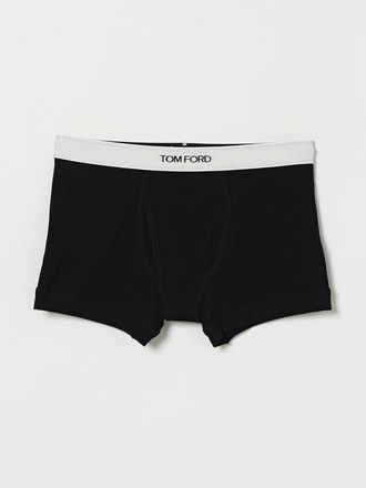 Tom Ford Slim Fit Stretch Cotton Boxer Briefs with a Logo Waistband