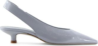 Notabene Pumps Eleonora in pelle verniciata con cinturino posteriore - Blu
