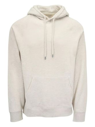 Faherty kangaroo-pocket hoodie - Neutrals