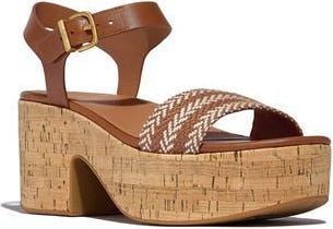 FitFlop Platform Sandal in Deep Tan at Nordstrom Rack, Size 10