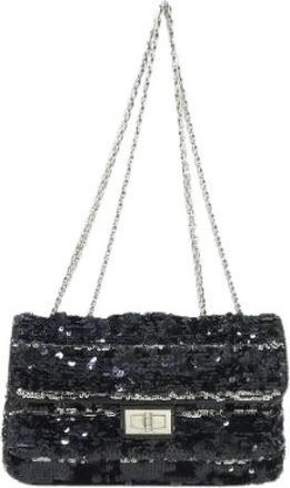 Chanel Pre-owned Sequin Schoudertas - Dames - Vintage Schoudertas - Zwart - ONE Size - Pailletten - Vintage