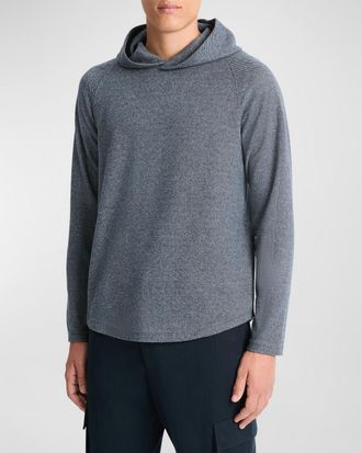 Vince Men & apos;s Broken Twill Pullover Hoodie