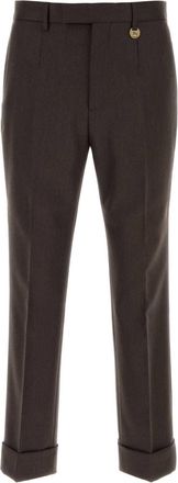 Burberry Mens Dark Brown Wool Pant - Size EU 50 (Mens)
